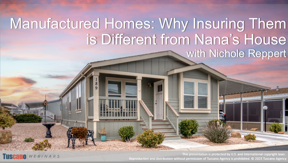 Manufactured Homes: Why Insuring Them is Different from Nana's House
